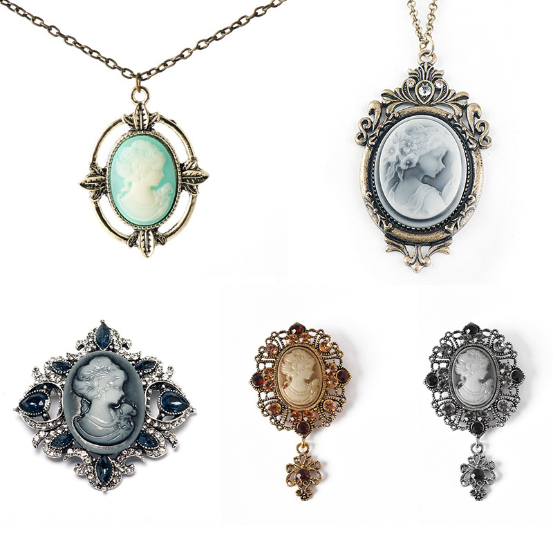 Women'S Accessories Louis Vuitton - Broches Vintage camée en strass cristal