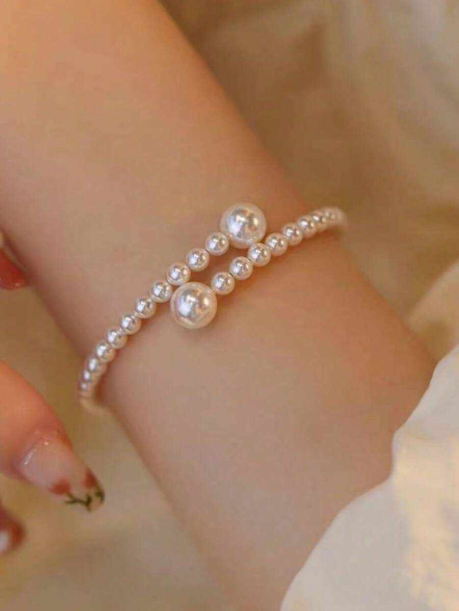 Women Accessories Bracelet - 1pc Bracelet élégant et réglable en