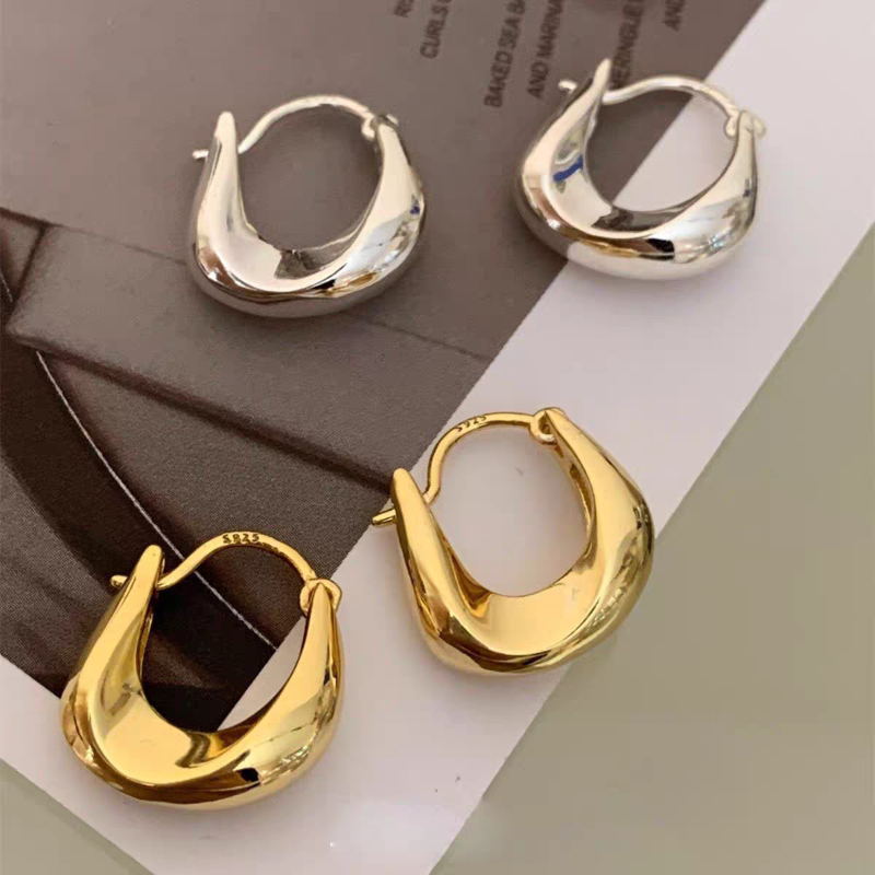 Women'S Accessories New Look - Anneau d'oreille en argent, Style haut