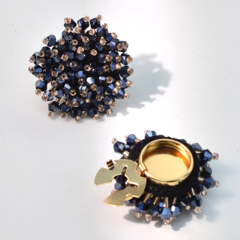 Women'S Accessories Jewelry - Couvre-boutons élégants, 2 pièces, boutons de