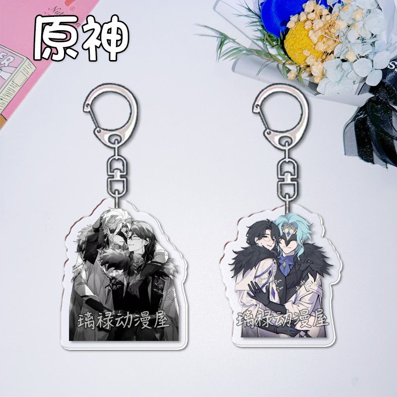 Women'S Accessories Jewelry - Porte-clés Genshin Impact pour femmes, 2