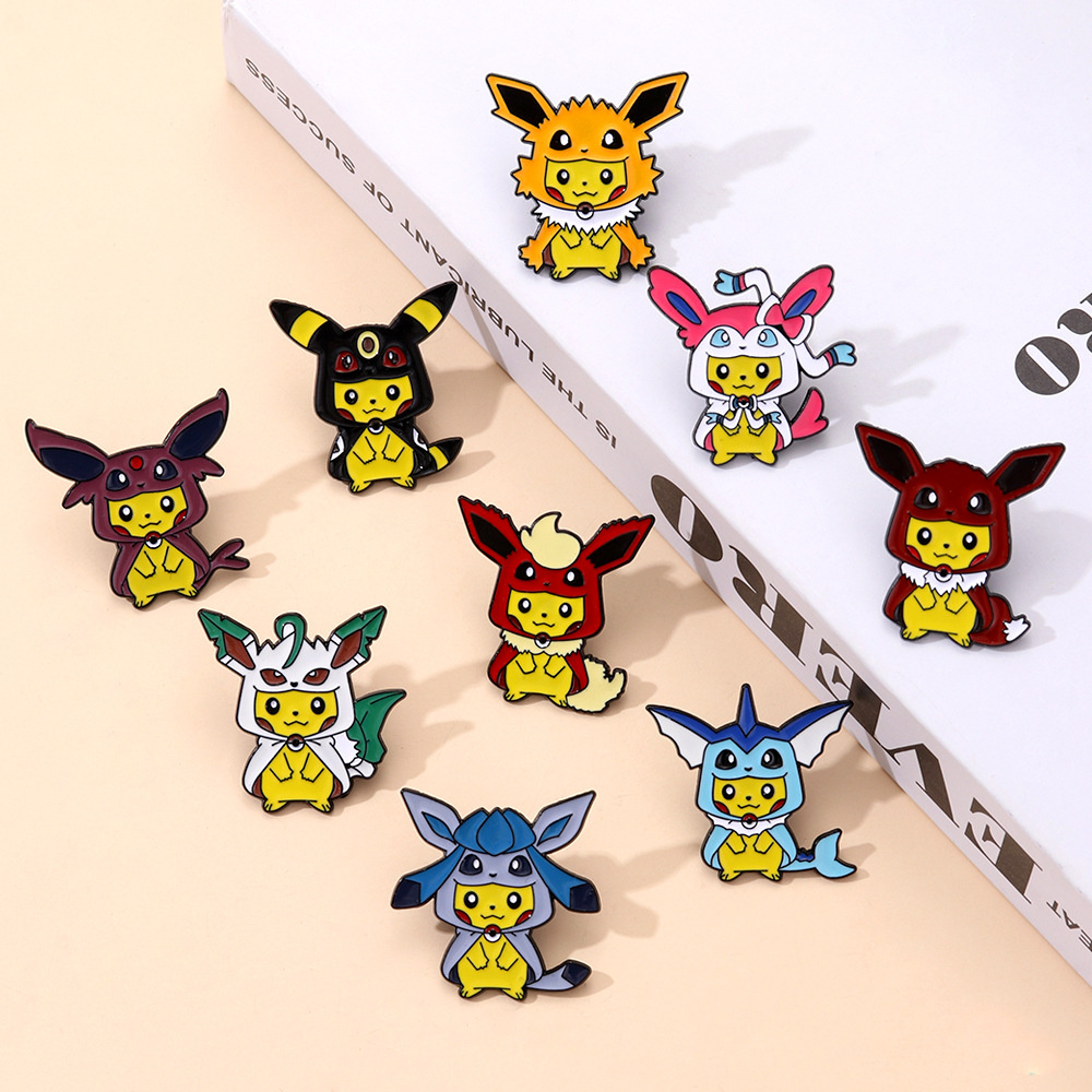 Women Accessories Sale - 9 Pièces Épingles de Revers Anime