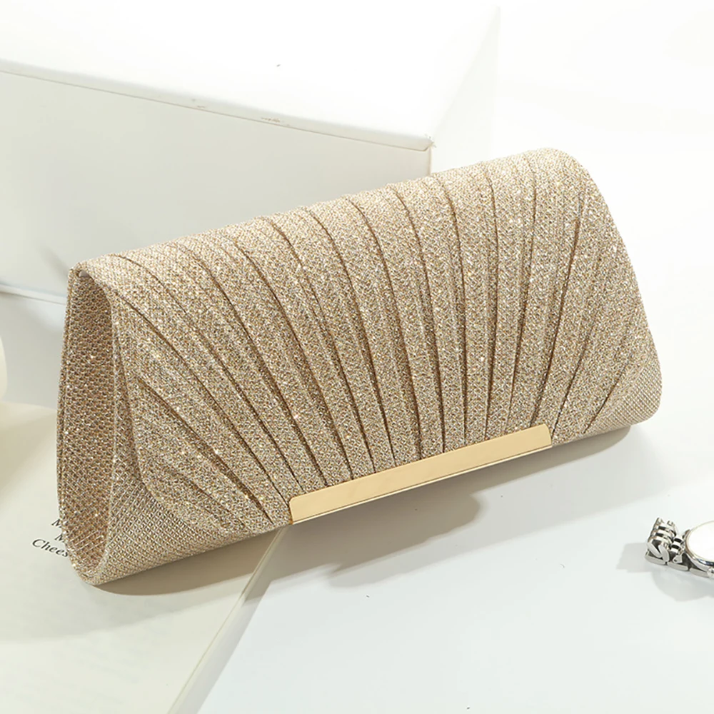 Wallet Chain Bag - Pochette de soirée en cristal pour