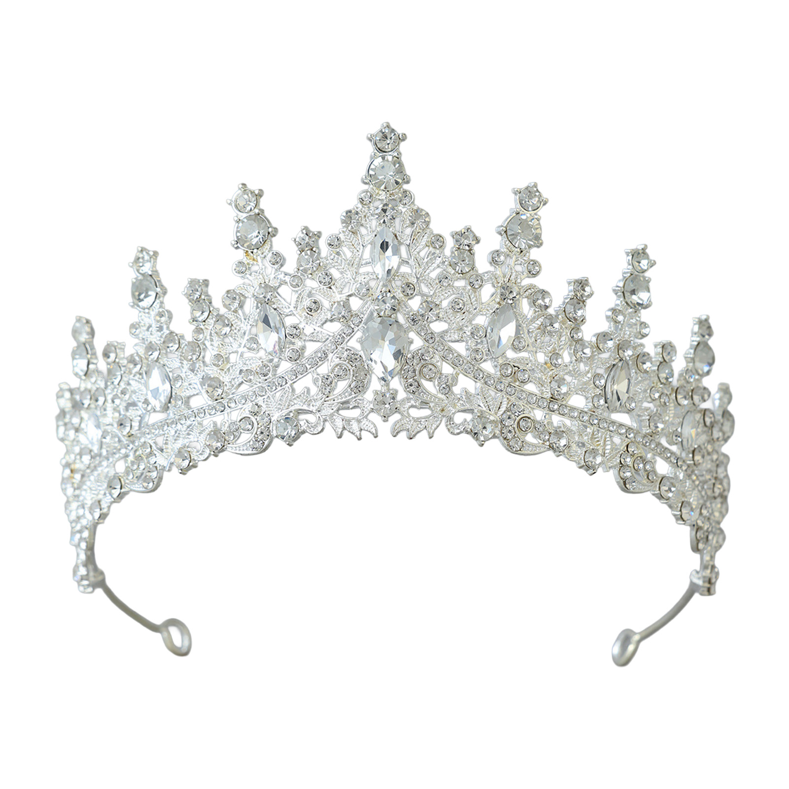Women'S Accessories Jewelry - Couronne de mariée scintillante en strass