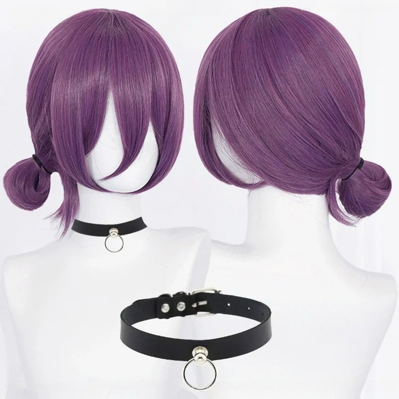 Women Knight Accessories - Anime Reze Cosplay perruque 45 cm