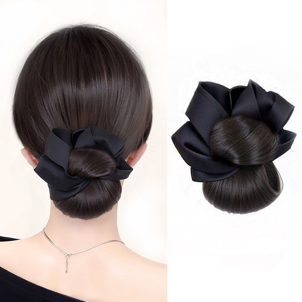 Women Accessories Pack - Chignon synthétique basse densité, effet naturel