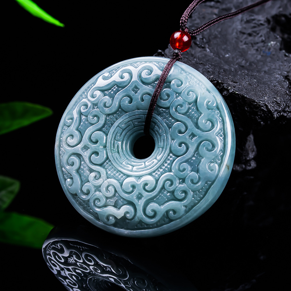 Collier pendentif fleur en jad - Women'S Accessories Jewelry avis et prix
