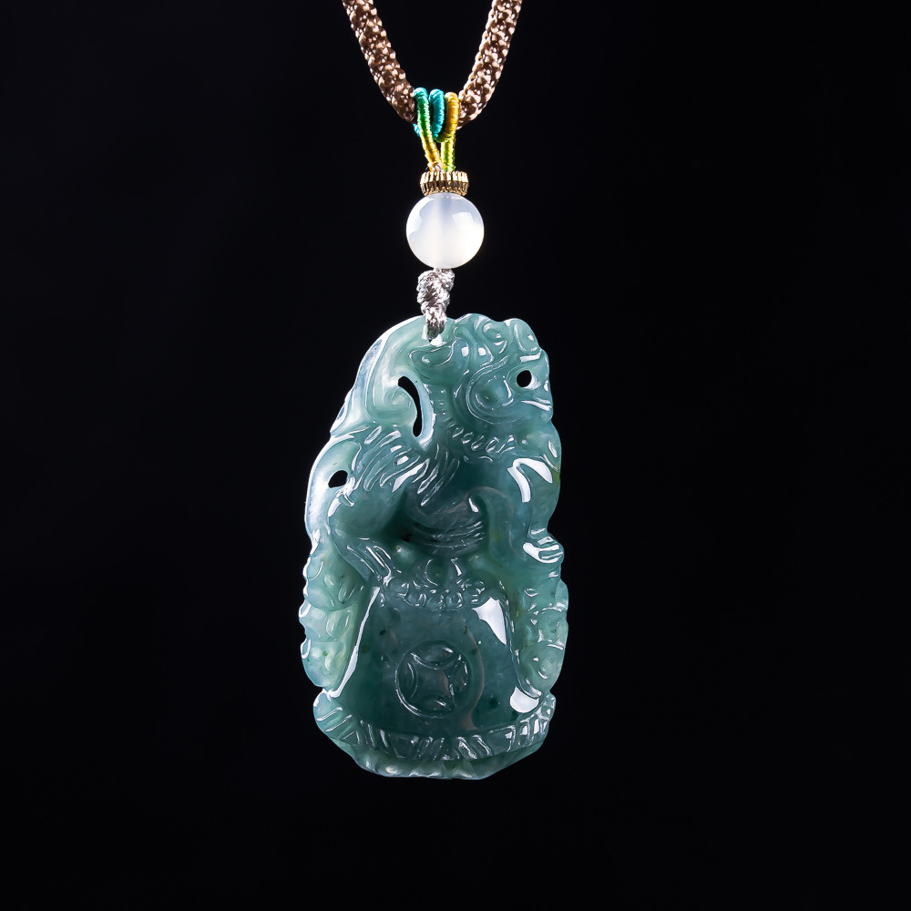 Pendentif Pixiu en jadéite bir - Women Accessories Gift avis et prix