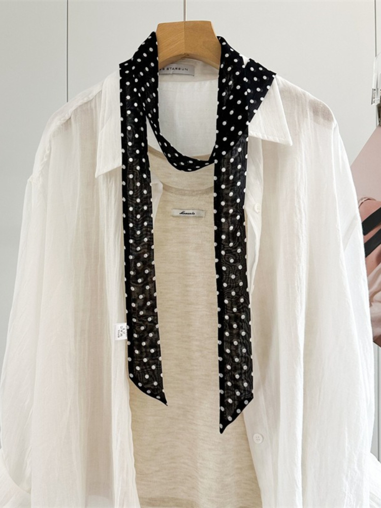 Écharpe longue et étroite pour - Women'S Korean Accessories avis et prix