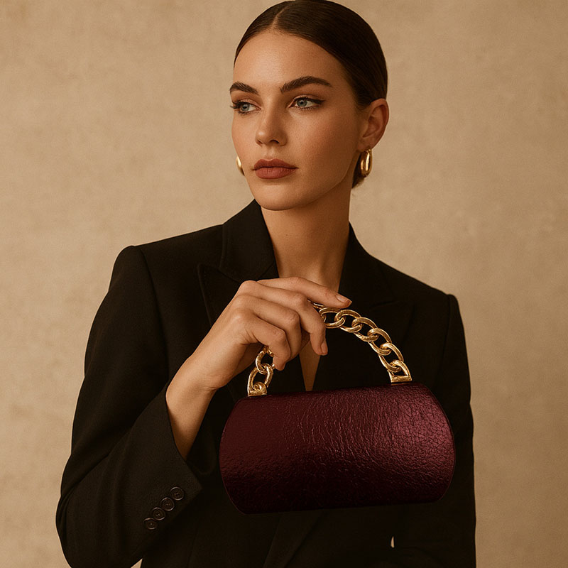 Luxe or métal boucle boîte poc - Wallet Chain Bag avis et prix