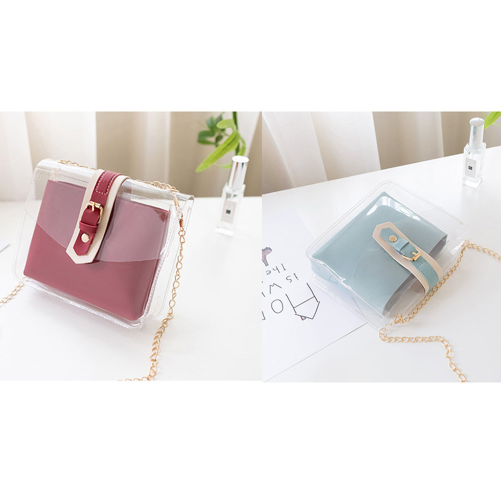 Sac à bandoulière transparent  - Wallet Chain Bag avis et prix
