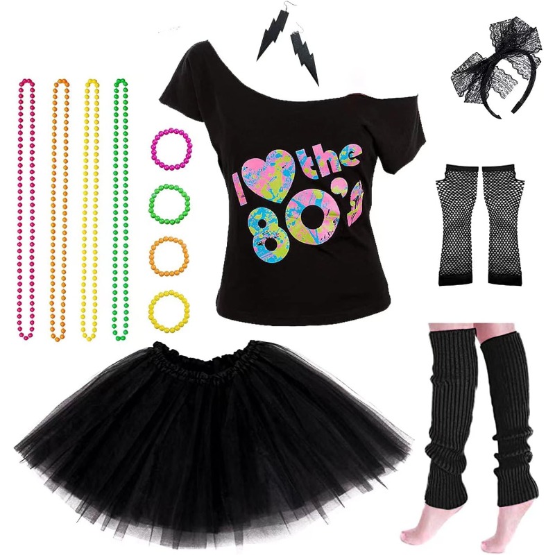 Costumes des années 80 pour fe - Women Accessories Bracelet avis et prix