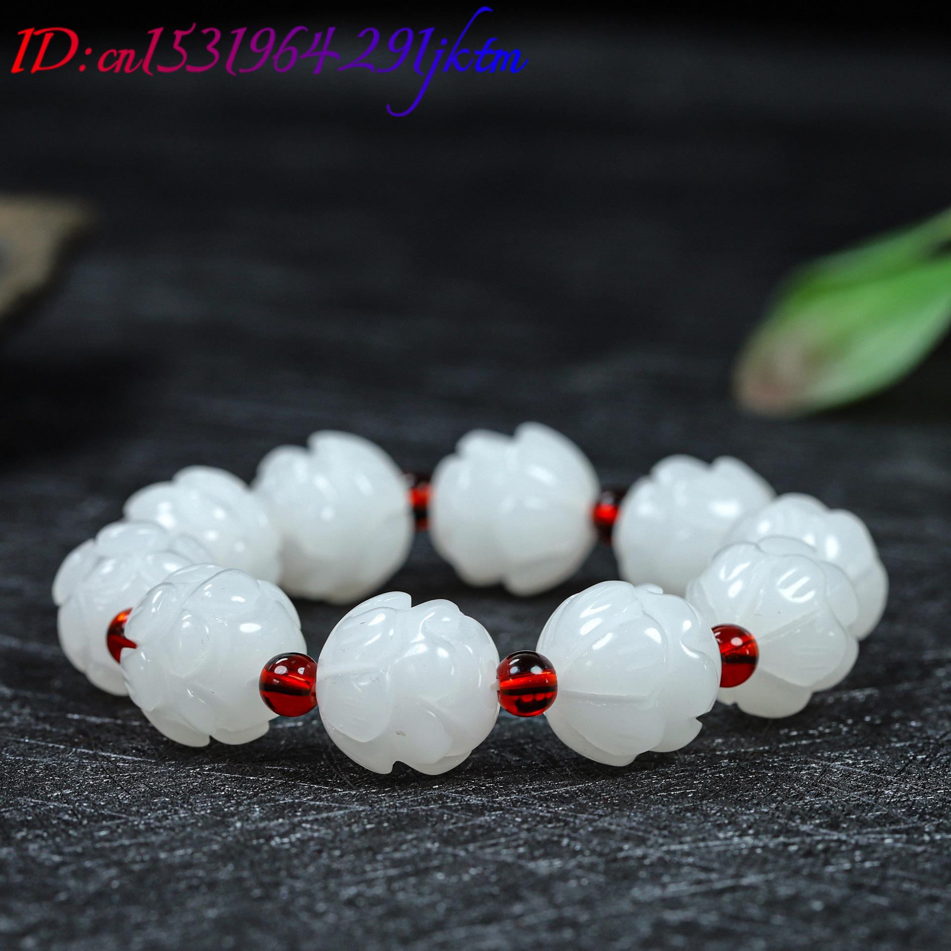 Bracelet en Jade véritable bla - Women'S Accessories Jewelry avis et prix