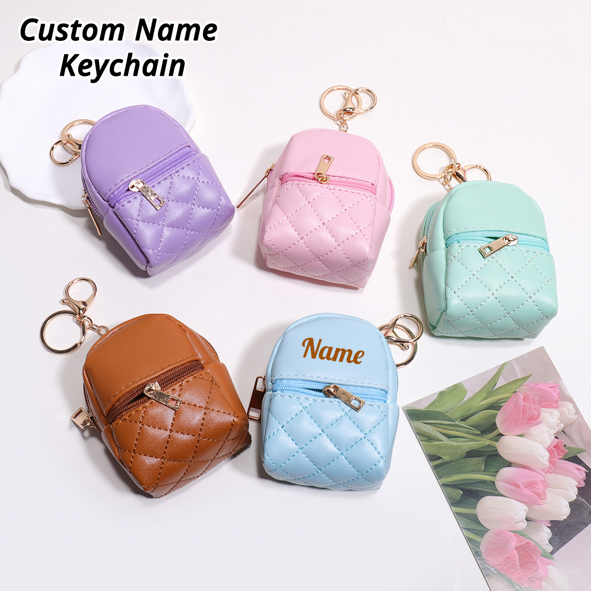 Mini porte-clés personnalisé a - Wallet Chain Bag avis et prix