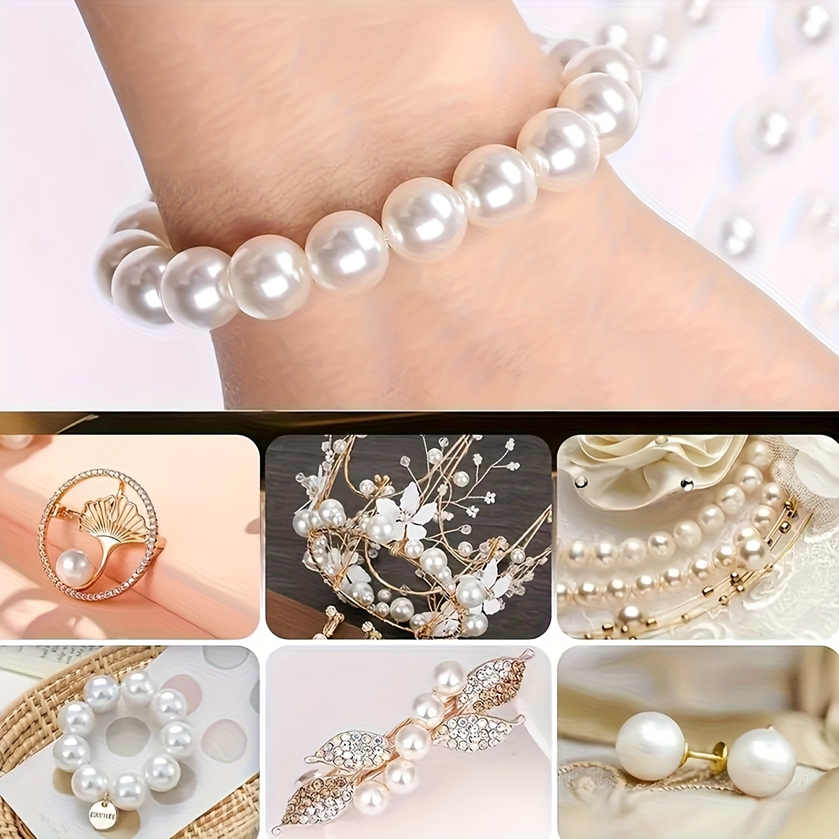 1388 pièces de perles rondes c - Women Accessories Bracelet avis et prix