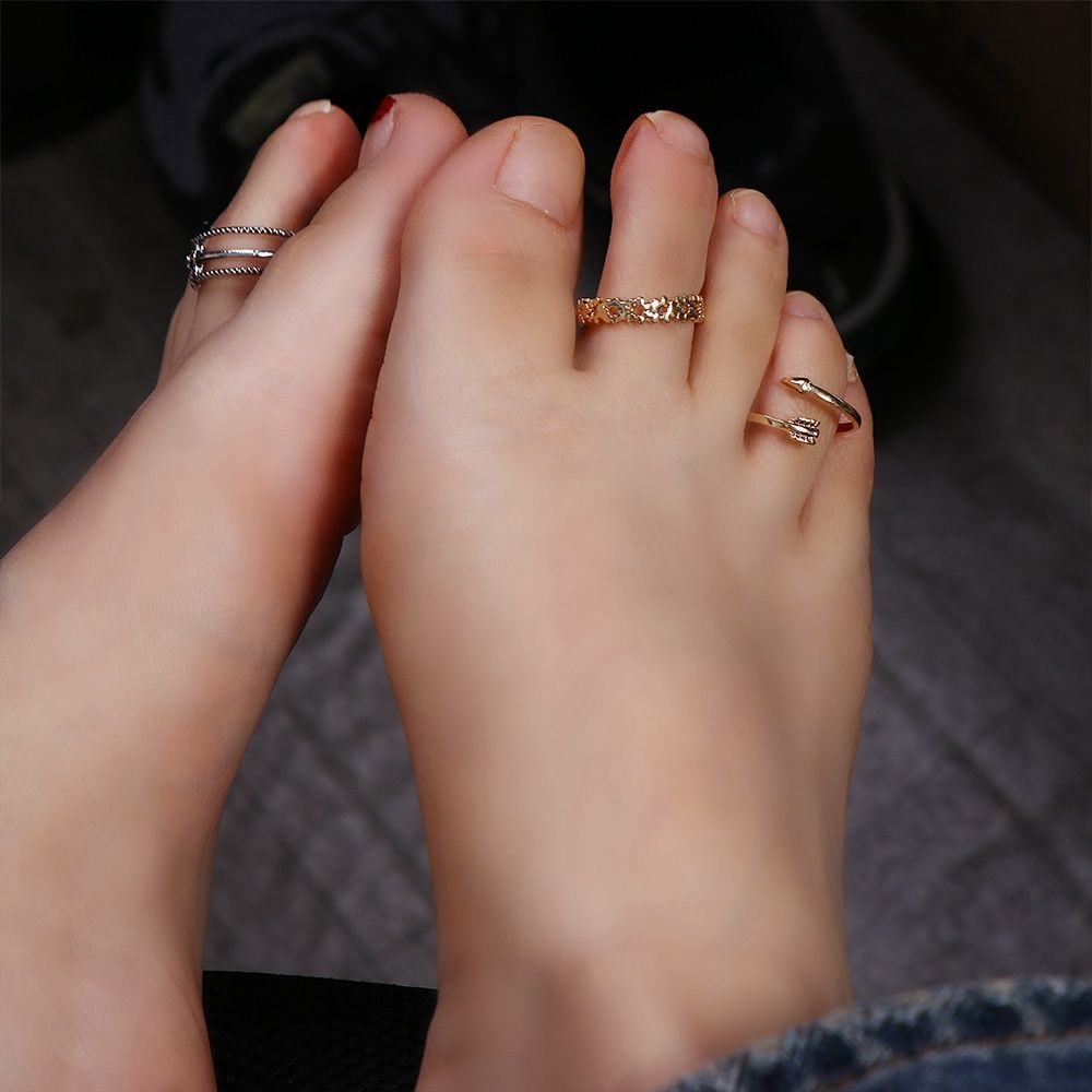 Ensemble de bagues de pied aju - Women'S Korean Accessories avis et prix