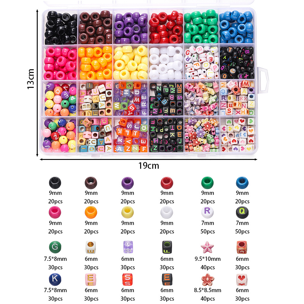 1 Boîte de Perles Acryliques C - Women Accessories Bracelet avis et prix